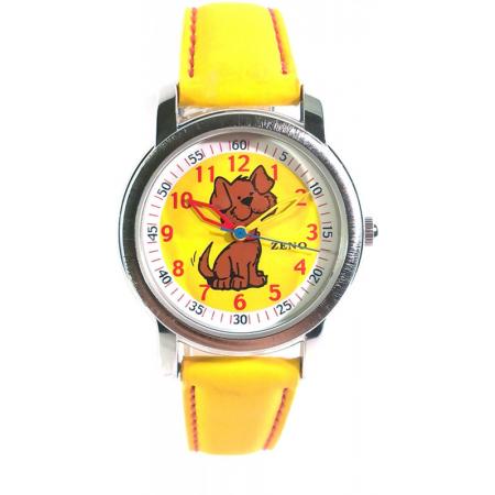 Quartz Kinderuhren mit Zahlen - Hund Bruno