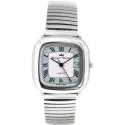 YONGER BRESSON Stretch Römisch Armbanduhr himmelblau