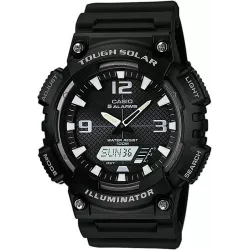 CASIO Tough Solaruhr mit 5 Alarmen DigiAnalog schwarz