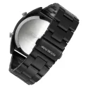 FUTURE FUNK Retro Digitaluhr Quartz FF103 Stahl schwarz