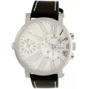 RENDEX Multitime XXL Zweizeitenuhr Chronograph grau