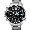 CITIZEN Promaster Aqualand Marine Eco-Drive Taucheruhr Tiefenmesser Stahl