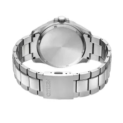 CITIZEN Herrenuhr Eco-Drive Solar Super Titanium blau