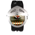 ZENO-WATCH BASEL Gladiator XL Quartzuhr Edelstahl grün