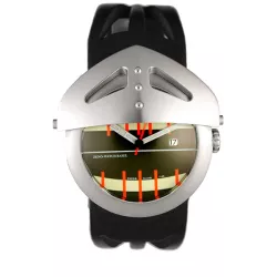 ZENO-WATCH BASEL Gladiator XL Quartzuhr Edelstahl grün