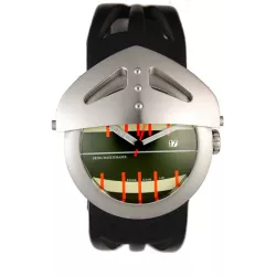 ZENO-WATCH BASEL Gladiator XL Quartzuhr Edelstahl grün