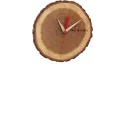 TFA Wanduhr aus Eichenholz