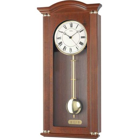 AMS Regulator Funk Holz Wanduhr mit Pendel Westminster 64