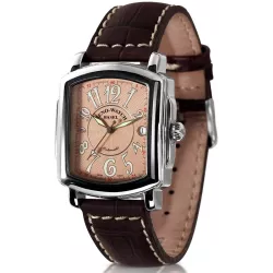 ZENO-WATCH BASEL Retro Rectangular Automatic Art-Dco Uhr ros