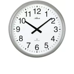 ATLANTA Funkuhr: Wetterresistente Wanduhr für drinnen und draussen