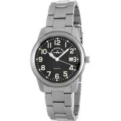 ZENO-WATCH BASEL Pilot Classic Edelstahl Quartz