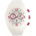 ZENO-WATCH BASEL Whity Chrono weiss-pink