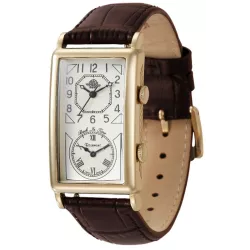ROSEMONT Nostalgia Dual Time Uhren Back in Time vergoldet