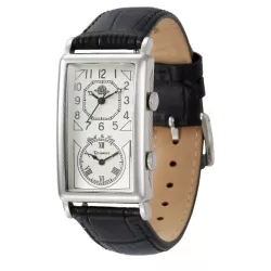 ROSEMONT Nostalgia Dual Time Uhren Back in Time Edelstahl