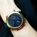 I SANTI Chronograph Quartzuhr mit Lederband