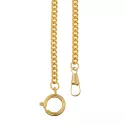 Taschenuhrkette Panzerkette antikgold
