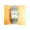 JAQUETGIRARD Silberuhr NOS Handaufzug grau
