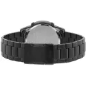 CASIO Digi-Analog Lineage Tag Datum Solar Funkuhr Edelstahl schwarz