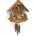 Kuckucksuhr Waldhaus Holz Wanduhr mechanisch