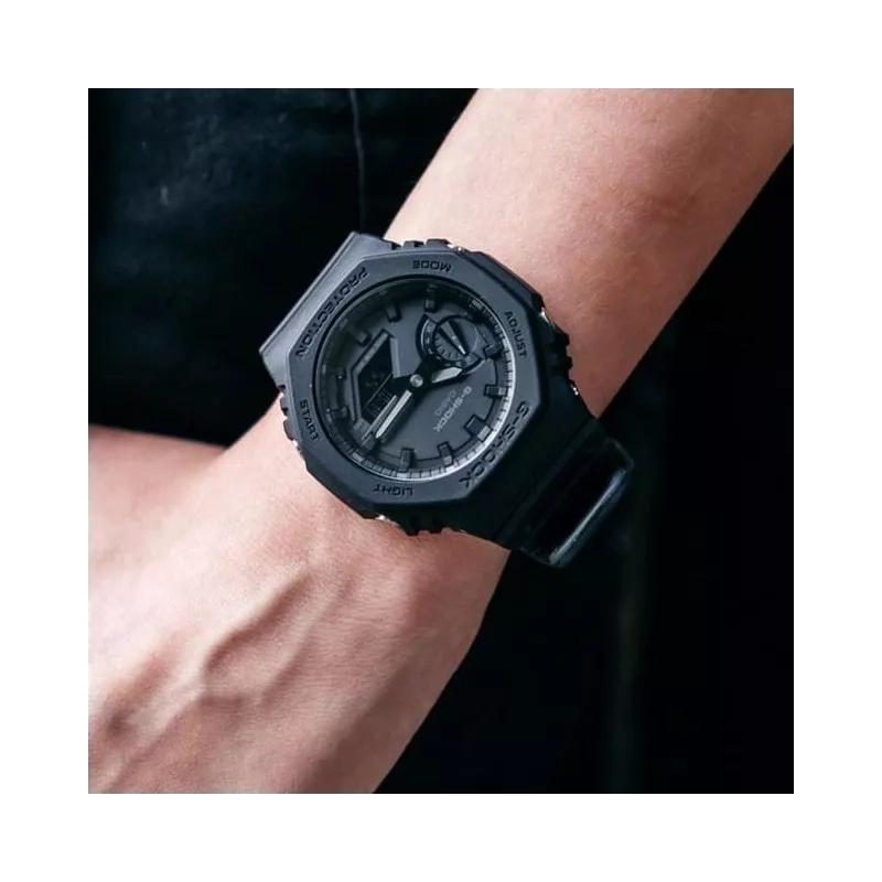 G-SHOCK Analog-Digitaluhr CasiOak Carbon Core schwarz