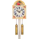 Schwarzwälder Schilderuhr mechanische Holz Wanduhr