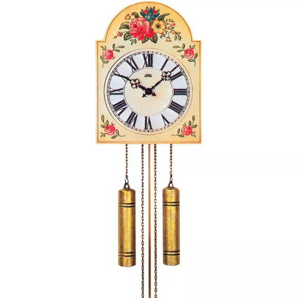 Schwarzwälder Schilderuhr mechanische Holz Wanduhr