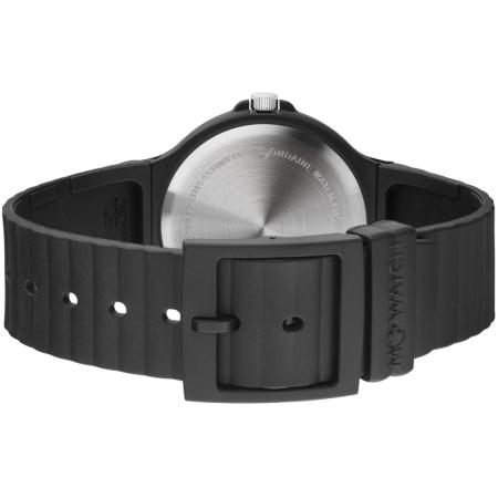 M-WATCH Maxi 38 Schweizer Quartzuhr schwarz-weiss