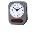 FILIUS Solar-Funkwecker Silent weiss/dunkelgrau