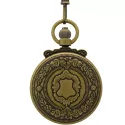 Klassik Taschenuhr Handaufzug Skelett Antiklook bronc