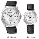 CITIZEN Damenuhr Klassik Eco-Drive Solaruhr Stahl grau