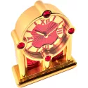IMHOF Tischuhr Quartz Orient de luxe rot