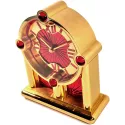 IMHOF Tischuhr Quartz Orient de luxe rot