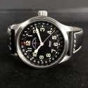 ZENO-WATCH BASEL Pilot Automatik Fliegeruhr Pointer Date