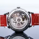 RESIDENCE Skelett Automatikuhr Wave 35 rot