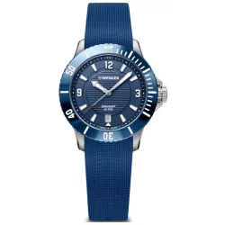 WENGER Seaforce 36 kleine Taucheruhr blau