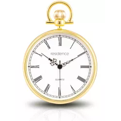 Klassik Taschenuhr Quartz Lpine römisch gold