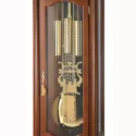 AMS Standuhr 211cm mechanische Holzuhr mit Mondphase  Westminsterschlag