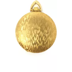 Klassik Taschenuhr Handaufzug Nivada 18K Gold