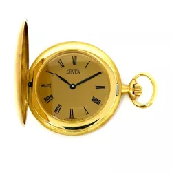 Klassik Taschenuhr Handaufzug NOS in 18K Gold