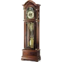 AMS Standuhr 208cm mechanische Holzuhr mit Mondphase  Westminsterschlag