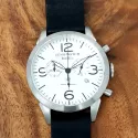 ZENO-WATCH BASEL Vintage Line Chronograph Quartzuhr grau