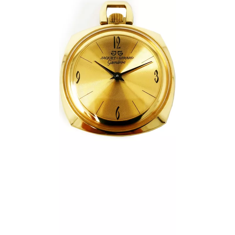 Klassik Taschenuhr Handaufzug, Jaquet+Girard Lépine 18K Gold römisch Klassik Taschenuhr Handaufzug, Jaquet+Girard Lépine 18K Gold römisch
