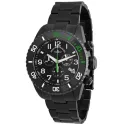ZENO-WATCH BASEL Diver Ceramic Chrono Quartz Stahl schwarz/grün MB