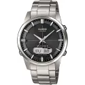 CASIO Digi-Analog Lineage Tag Datum Solar Funkuhr Titan schwarz