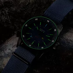 TRASER P68 Pathfinder GMT Quartz Nato blau