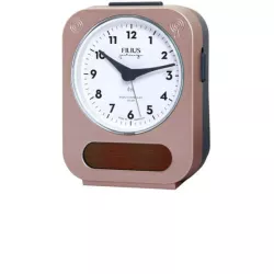 FILIUS Solar-Funkwecker Silent weiss/titanbraun