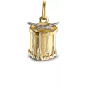 Anhänger Basler Trommel 13mm in 18K Gold