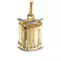 Anhänger Basler Trommel 13mm in 18K Gold