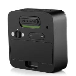 BRAUN Funkwecker LCD digital klein schwarz
