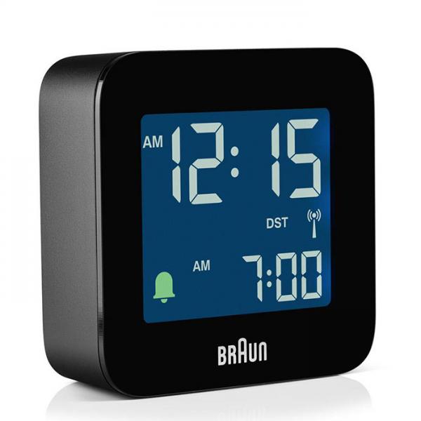 réveils radio-piloté de Braun® BC08B noir